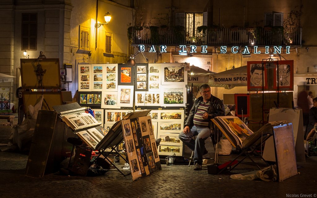 Piazza Navona by night