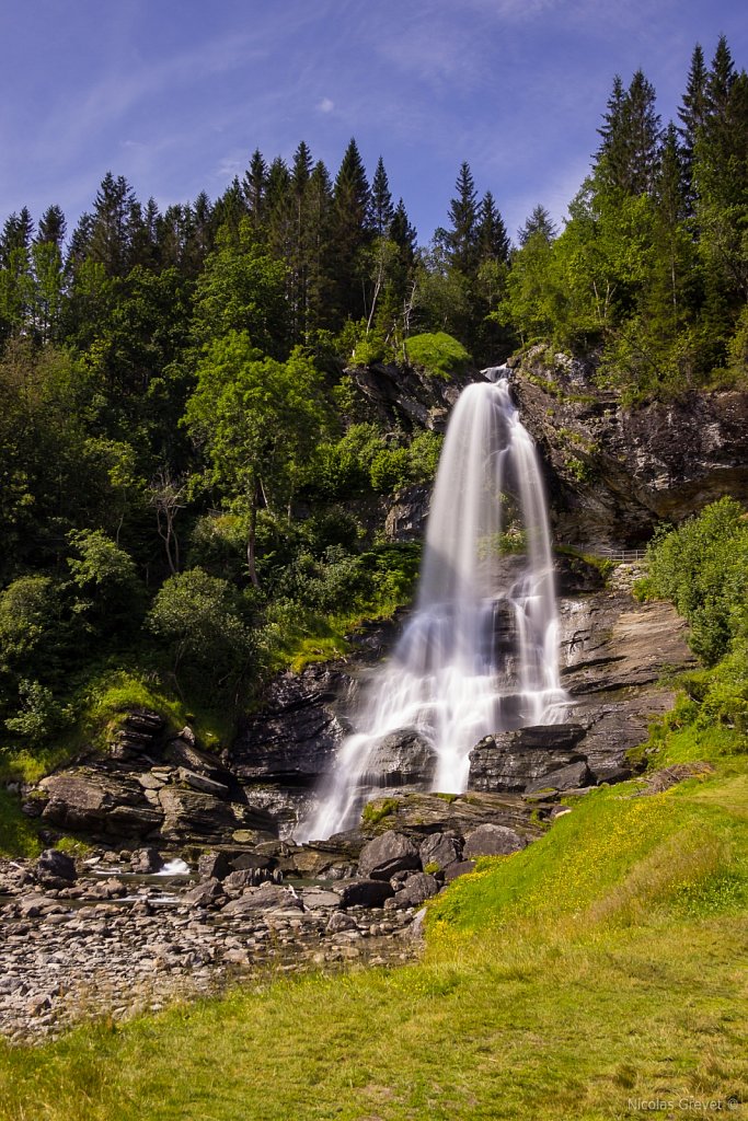 Steinsdalsfossen waterfall