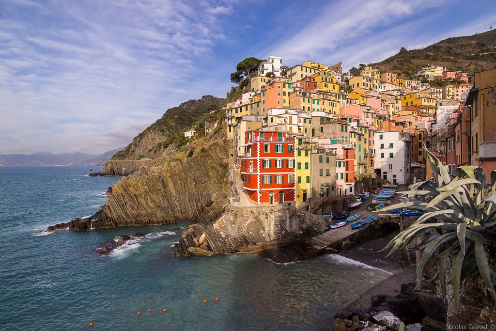 Riomaggiore harbor