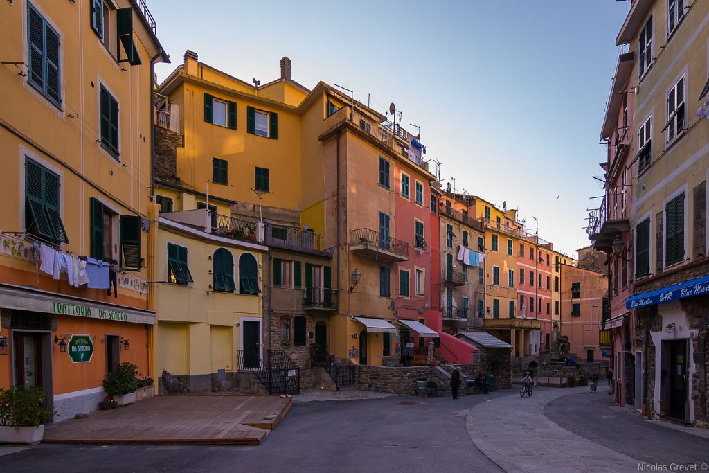 Vernazza streets