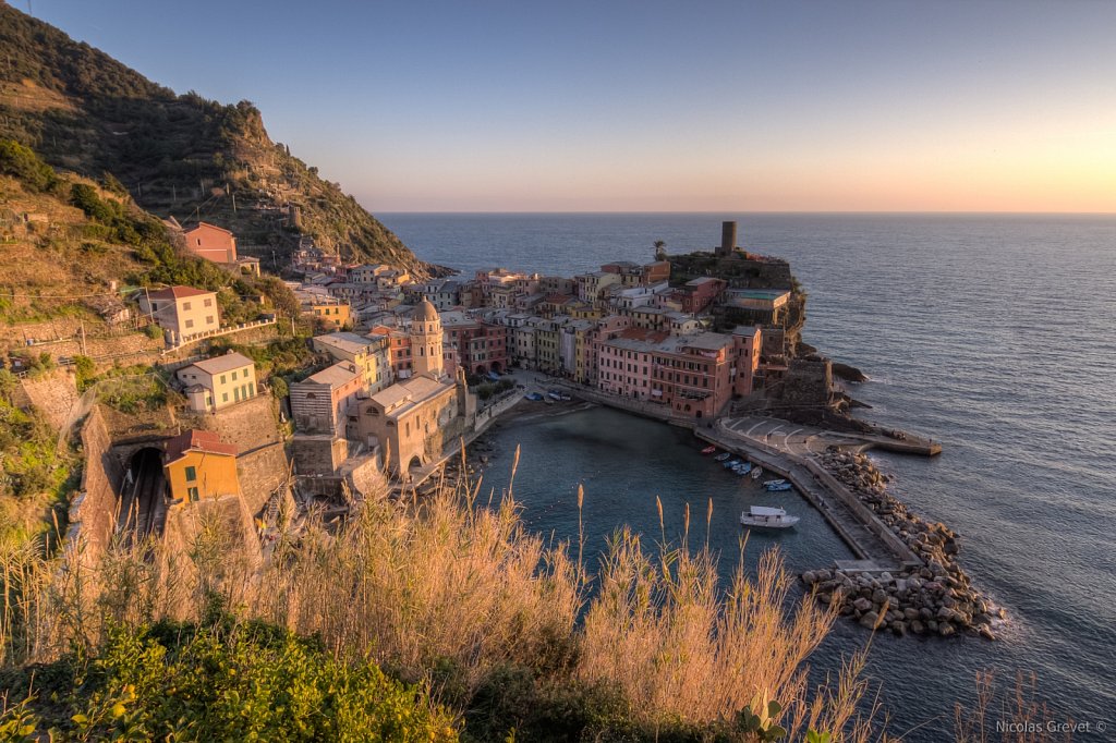 Vernazza sunset