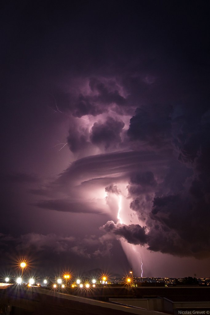 French Riviera Summer Storm