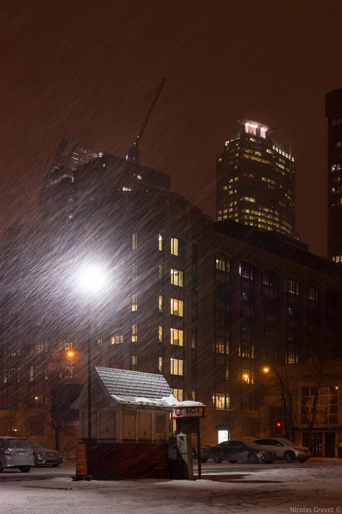 Downtown Snowstorm