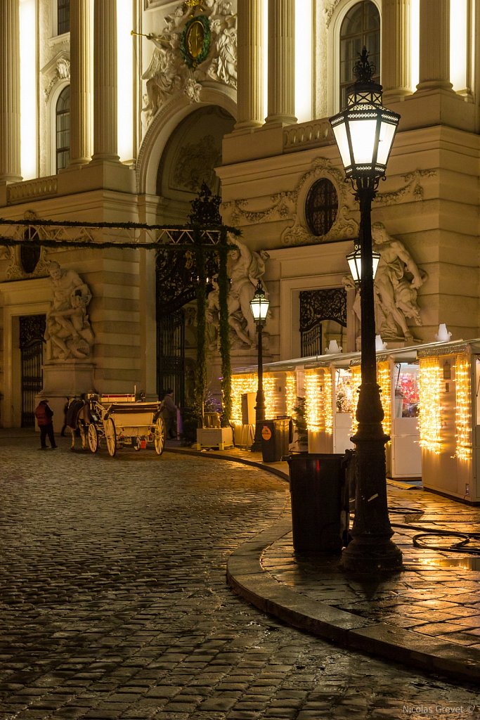 Hofburg by Night