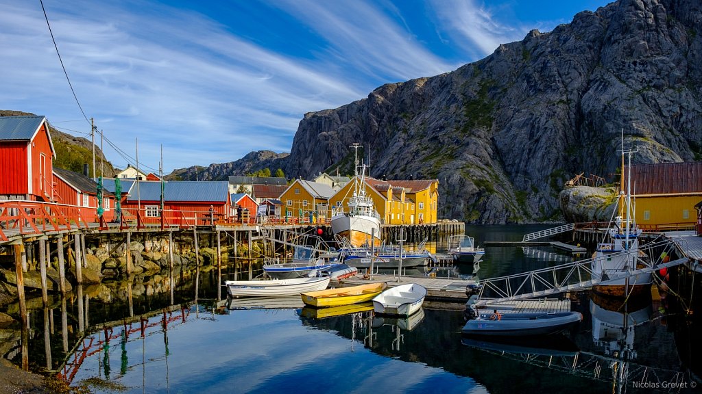 Nusfjord Harbor